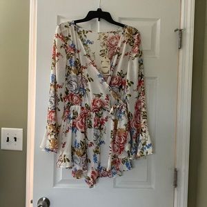 Floral romper